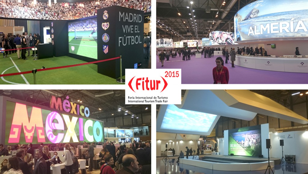 Fotoghrafias tomadas durante Fitur 2015